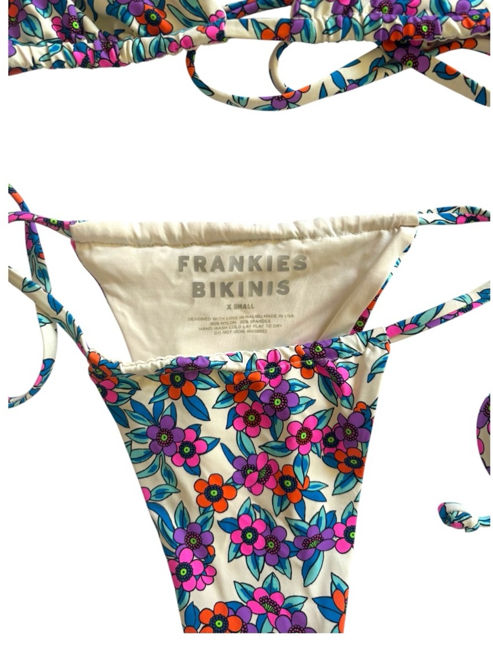 Frankie's Bikinis Flower Farm Bikini Set - Picture 4 of 5